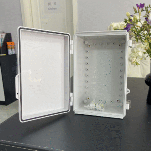 Plastic ABS PC Enclosure IP65 Waterproof Electrical Junction Box Distribution Box Stainless Steel Buckle Enclosure Box