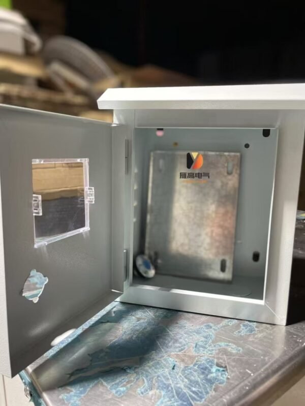 YanGao Box AE Box Small Size Metal Sheet Electric Box With Rainproof Edge - Image 3