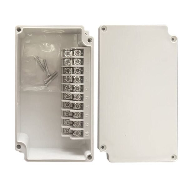Cctv Ip66 Ip67 Pbc Plastic Flat Terminal Box Outdoor Waterproof and Flame-proof Customized Wiring Case - Image 3