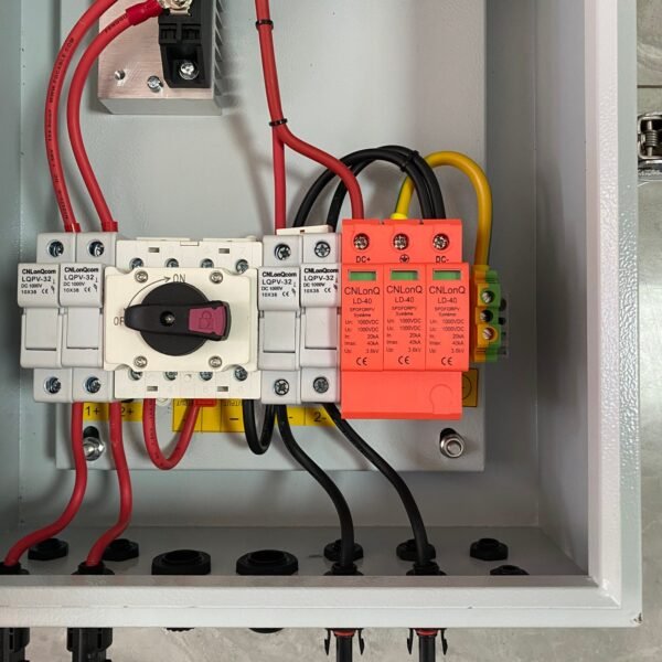 YanGao Box PV Combiner Box Solar System Electrical Circuit Breaker Switch Panel PV DC AC - Image 3