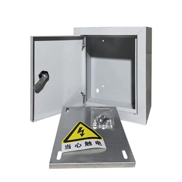 YanGao Box Wall Mounted Electrical Steel Enclosures Metal Mounted Enclosure Junction Box Distribution Box - Image 4