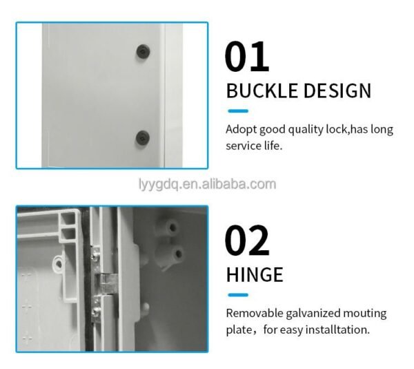 YanGao Box Outdoor Cabinet IP65 Waterproof Fiber Glass Box - Image 7